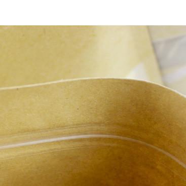 Китай Сумка молнии еды сухофрукта бумажного мешка kraft открытого окна упаковывая продается