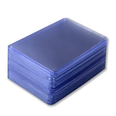 China Plastic 3x4 Inch 35pt Sticker Trading Card Sleeve UV Printing for sale