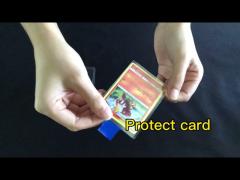 Custom Printed High Quality Pull Tab Clear Trading Toploader Card Sleeve Holder