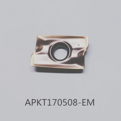 China APKT170508-EM CNC Carbide Square Milling Insert HPO2P1 HPO3P5 HPO4P4 for sale