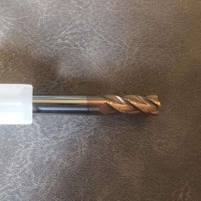 China Indexable Milling Cutter HRC55 Carbide Ball Nose End Mill For CNC for sale