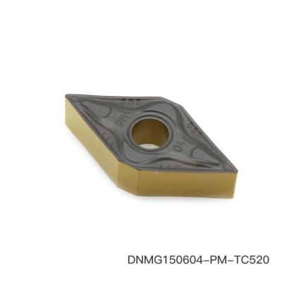 China DNMG150604-PM Pastilhas de usinagem de metal duro Ferramentas de corte de metal duro 92 HRC à venda