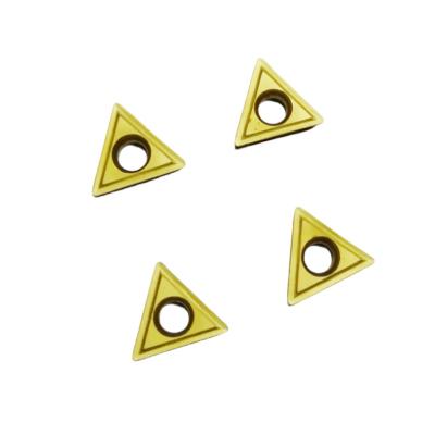 China Yellow TCMT090204-V Indexable Carbide Inserts For Hardened Steel for sale