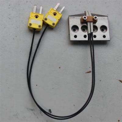 China Dual Thermocouple Pulse Hot Pressing Welding Head Heat Staking Plastic Parts for sale