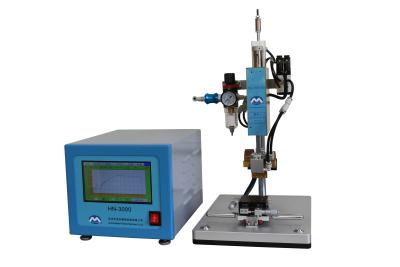 China Tabletop Pulsed Hot Staking Machine Hot Air Plastic Welder HJ-100-40-TD HN-3000 for sale