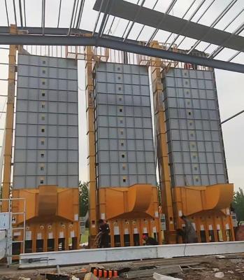 China PLC Control Low Temperature Corn Grain Paddy Dryer With 120 Ton/Batch for sale