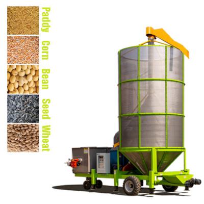 China ZVM16 Secador de grãos portátil / Secador de milho móvel com 36 toneladas por dia Opção de combustível múltipla à venda