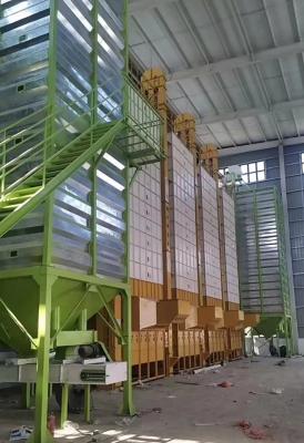 China Energy Saving Biomass Furnace Rice Grain Dryer For 120 Ton/Batch for sale