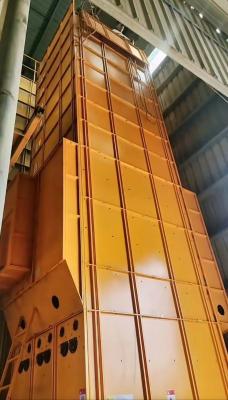 China 35 Ton High Volume Per Batch Grain Dryer With Biomass Furnace Automatic Control for sale