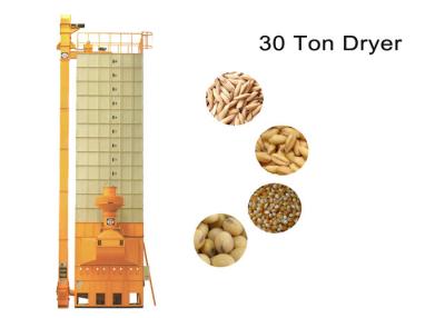 China Fully Automatic Control Batch Grain Dryer 30 Ton Per Batch No Pollution for sale