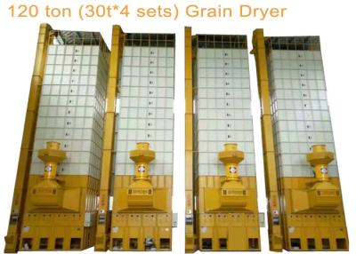 Cina 4 set da 30 tonnellate per batch di essiccatore per cereali con capacità totale di 120 tonnellate in vendita