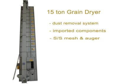 Chine Machine simple de dessiccateur de blé d'opération 15 tonnes par lot avec les composants importés à vendre