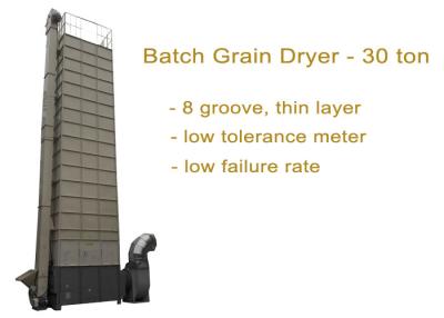 China Commercial Mechanical Grain Dryer , 30 Ton Per Batch Mixed Flow Grain Dryer for sale