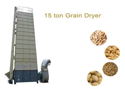 China 15 Ton Per Corn Batch Dryers , Recirculating Batch Dryer With Eight Groove / Thin Layer for sale