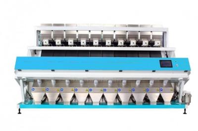 Китай 10 Chutes CCD Rice Color Sorter Machine с полноцветной камерой 5400 пикселей продается