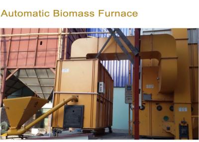 China Classic Biomass Furnace / Husk Burner With Automatic Feeding And Ash Removal Option for sale
