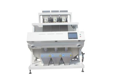 China Máquina del clasificador del color del grano de 3 canalizaciones / clasificadora del grano para las semillas negras de la quinoa en venta
