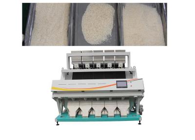 중국 320 채널 5 톤 / H 용량 지능형 쌀 색 정렬 기계 판매용