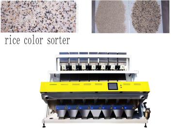 China Intelligent CCD White Rice Color Sorter 448 Channels With 7 Ton Per Hour Capacity for sale