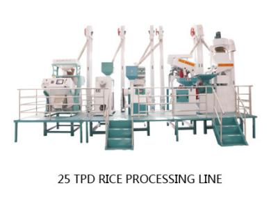 China Fully Automatic Combined Rice Mill Machine Compact Low Energy Consumption for sale