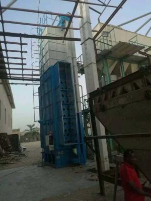 China Parboiled 9.023Kw 15 Ton Mixed Flow Batch Paddy Dryer for sale