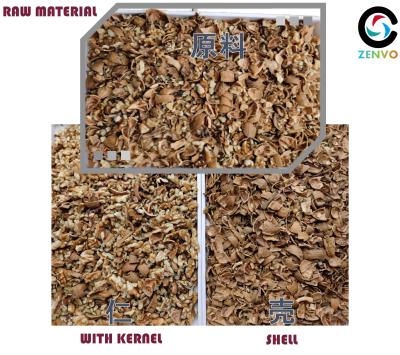 China Separate Walnut Shell Out Of Kernels By Circulating Wind Sorting Machine for sale