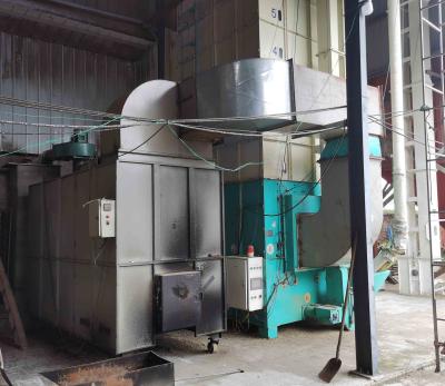 China Stainless Steel 15 Ton Per Batch Paddy Dryer ReCirculating With Furnace for sale