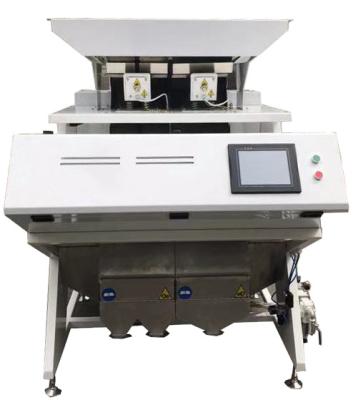 China 2 Chutes Legumes CCD Color Sorter Secondary Sorting Function for sale