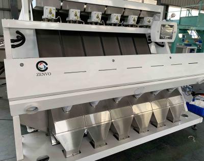 China El sensor 6 de TOSHIBA canaliza la máquina del clasificador del color del CCD para los cacahuetes en venta