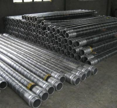 China 85 Bar DN125 Concrete Pump Hose 5 Inch Steel Wire Wound Hydraulic Hoses for sale