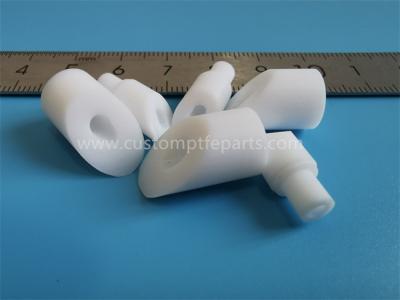 China High Frequency PTFE Insulator 45 Degree Coaxial CNC Machining Process for sale