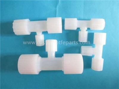 China Three Links PVDF Parts , REACH PVDF Pipe And Fittings for sale