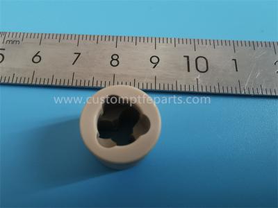 China Gears PEEK Machined Parts Plastic Screw Wear Resistant CNC Machining Parts for sale