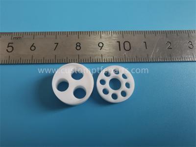 China RF Connector PTFE Machined Parts Virgin PTFE Gasket Radiation Resistant for sale