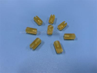 China Amber Ultem PEI 1000 Customized Slotted Head Screws Sleeve for sale
