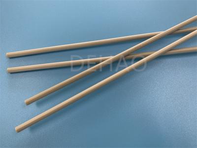 China Moisture Resistant PEEK Rod Stock , Beige PEEK Round Bar for sale