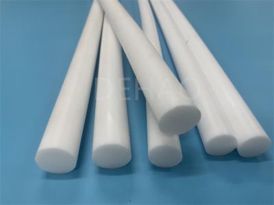 China 100mm PTFE Extruded Rod , Stress Released PTFE Round Bar for sale