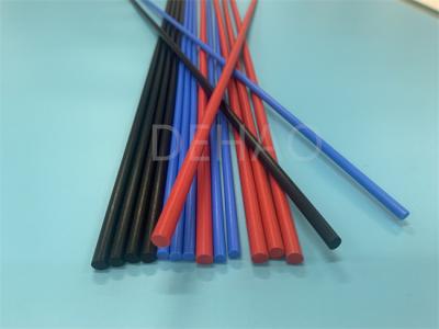 China Medical Industrial PTFE Extruded Rod , High Tamperature Resistant Black PTFE Rod for sale