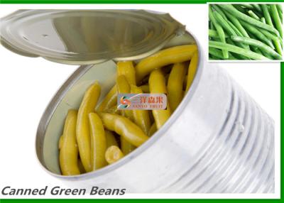 China Salty Cut Organic Canned Vegetables Green Beans In Tin Or Jar for sale