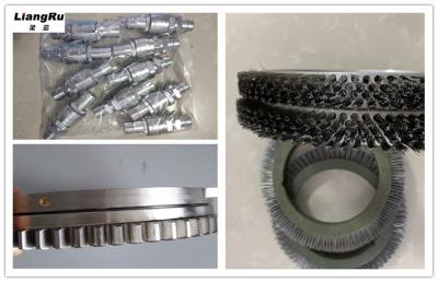 China Wire Bristle Brush Wheel Textile Stenter Machine Stenter Brushes for sale