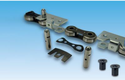 China Professional Steel Stenter Chains , Customized Textile Machine Parts for sale