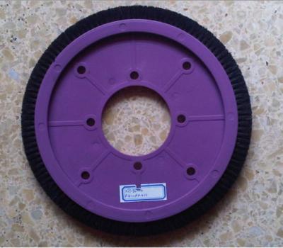 China La rueda de cepillo de Wakayama para la máquina de Stenter parte el cepillo de la rueda de la tela en venta