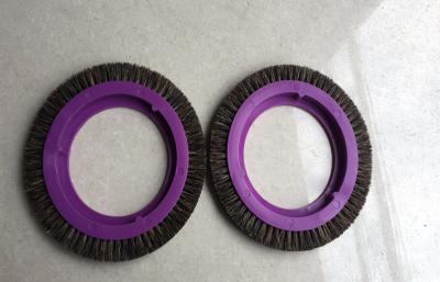 中国 プラスチックMONFORTS Stenterは専門の剛毛のヘア・ブラシの車輪にブラシをかけます 販売のため