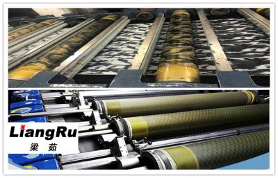 China Tela uniforme de matéria têxtil do níquel da transmissão que imprime de grande resistência giratório à venda