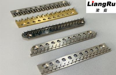 China Custom Pitch 60mm Pin Plates , Bruckner Artos Harish Stenter Spare Parts for sale