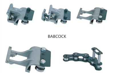 China Babcock Stenter Maschine Pinclip zerteilt Kettenbolzen-Platte Pin-Halter für Textilmaschine zu verkaufen