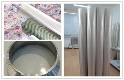 China High Elasticity Fabric Textile Printing Rotary Nickel Screen 640 819 914mm for sale