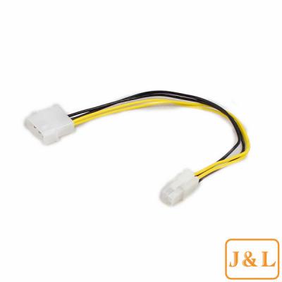 China 4 pin P4 Power cable ATX12V ATX 12V Pentium 4 cable molex 39-01-2040 peripheral connector for sale