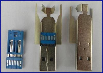 China USB 3.1 AM Two components Connector for sale