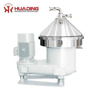 Chine Séparateur d'huile centrifuge à disques haute capacité 6000L/h SS304/316L/2205 avec contrôle PLC pour le raffinage du pétrole à vendre